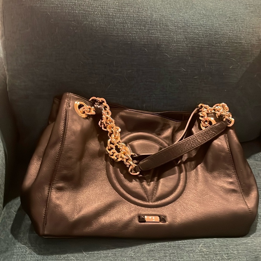 Valentino gorgeous black leather bag